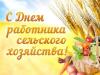День работников сельского хозяйства